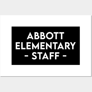 Abbott Elementary Staff Posters and Art